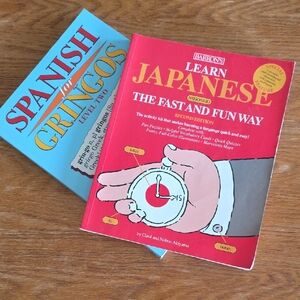 Barron's Learn Japanese & Spanish for Gringos Books